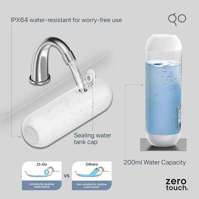 ZT GO Portable Bidet - Type C Rechargeable | ZeroTouch