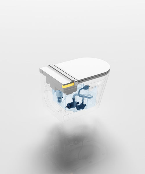 Full Auto, Tankless Wall mount Smart Toilet