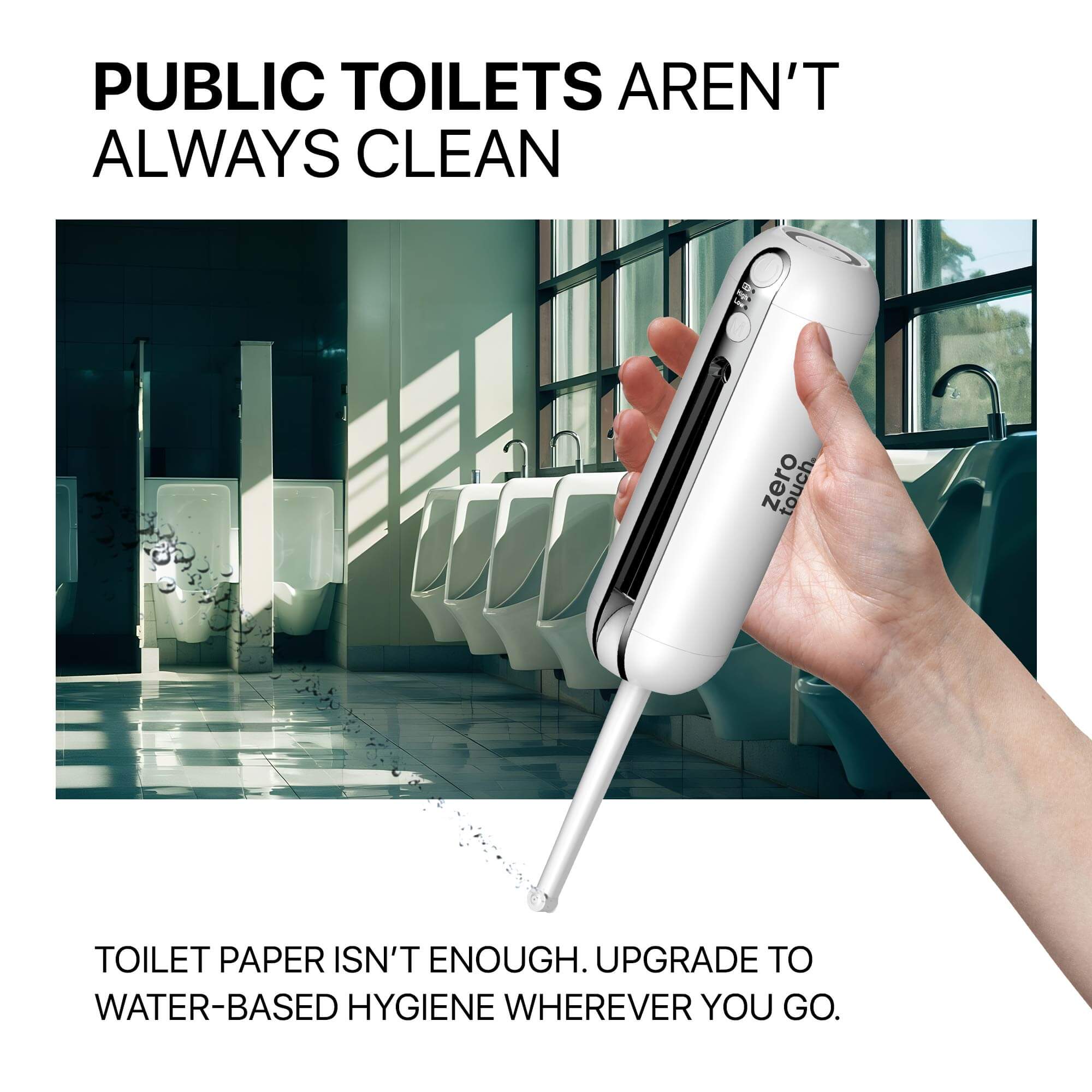 Zt Go Portable Travel Jet Spray