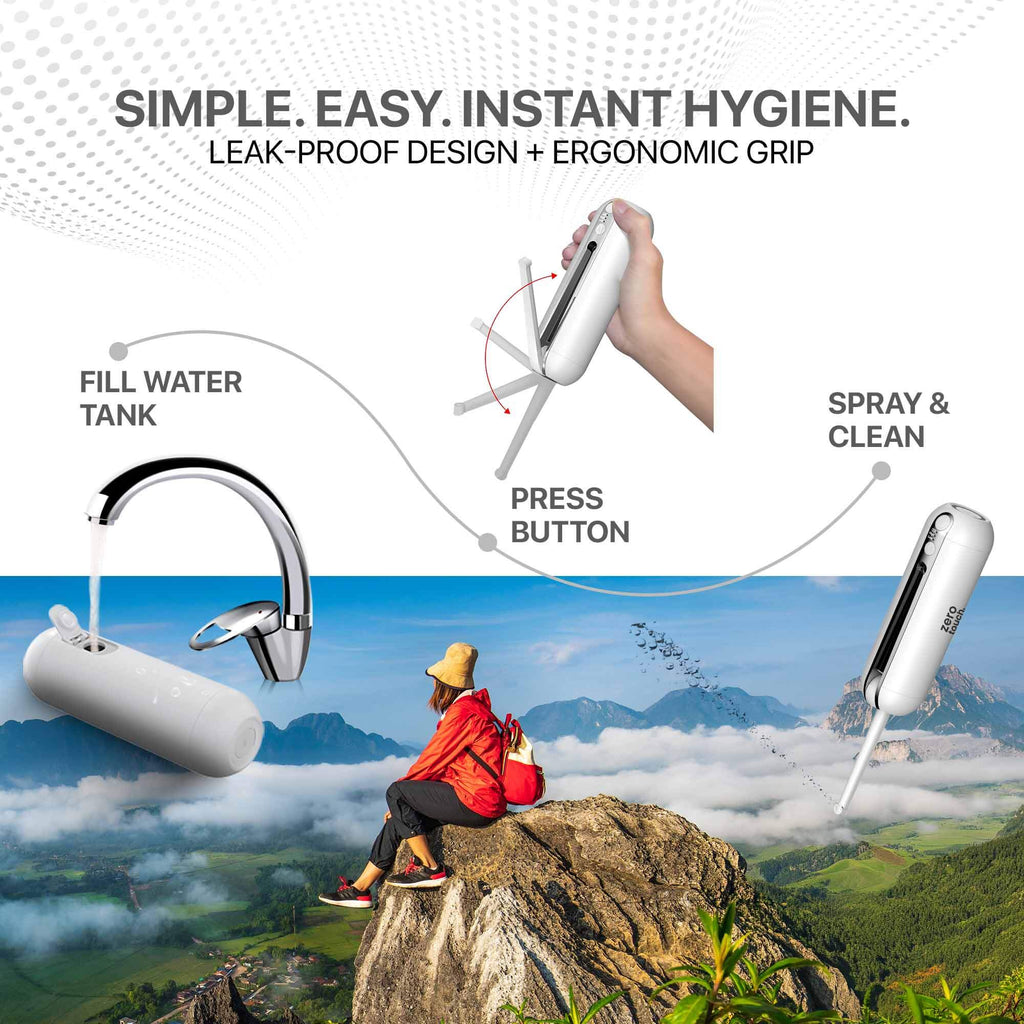 Zt Go Portable Travel Jet Spray